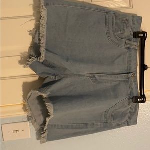 Jean shorts